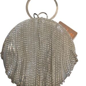 Hello 3AM Rhinestone Crystal Evening Clutch